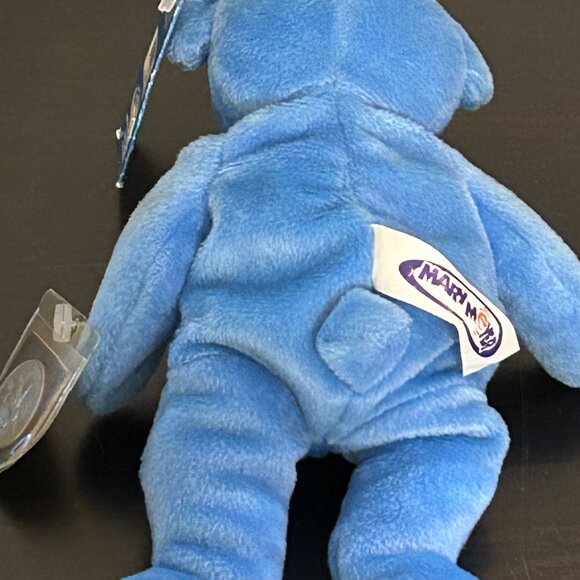 1999 Vintage Mary Meyer DELAWARE Bear Quarter Cuddler with State Quarter - Picture 5 of 5